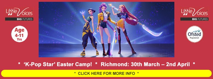 Little Voices K-Pop Star Easter Camps 728x270
